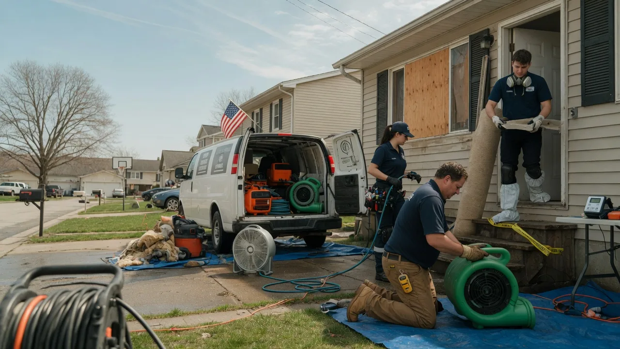 Water Damage Restoration in Saint Henry, OH near me
